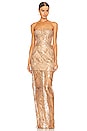 view 1 of 4 Giselle Maxi Dress in Gold