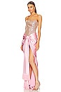 view 3 of 5 Gina Gown in Pink & Nude