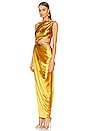 view 3 of 4 Jamilia Gown in Gold