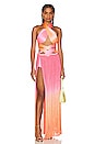 view 1 of 3 Issa Gown in Pink Ombre