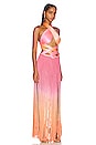 view 2 of 3 Issa Gown in Pink Ombre