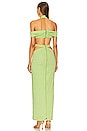 view 4 of 4 Salma Two Piece Set in Neon Green