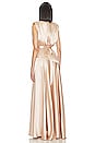 view 3 of 4 X Revolve Romi Gown in Champagne