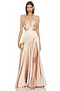 view 4 of 4 X Revolve Romi Gown in Champagne