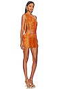 view 2 of 4 Wayla One Shoulder Mini Dress in Copper