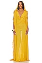 view 1 of 4 Kahlia Gown in Mustard