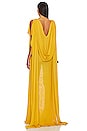 view 4 of 4 Kahlia Gown in Mustard