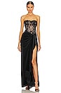 view 2 of 4 Gina Lace Gown in Black