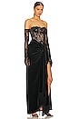view 3 of 4 Gina Lace Gown in Black