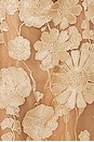 view 4 of 4 JASMINE マキシドレス in Gold & Floral