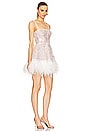 view 2 of 4 Mademoiselle Beaded Mini Dress in White