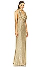 view 3 of 6 Iris Gown in Gold