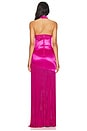 view 3 of 3 Bali Gown in Fuchsia