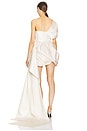 view 4 of 5 Genevive Blanc High Low Dress in Cream