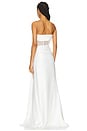view 3 of 3 Cora Strapless Blanc Dress in White