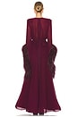 view 3 of 4 Geisha Gown in Burgundy