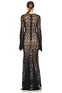 view 3 of 3 x REVOLVE Crochet Maxi Dress in Black