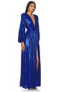 view 2 of 5 Zoe Gown in Cobalt