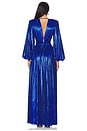 view 3 of 5 Zoe Gown in Cobalt