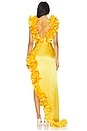 view 3 of 3 x REVOLVE Aurora Gown in Mustard
