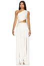 view 2 of 5 Jafari Sierra Sleeveless Gown in White