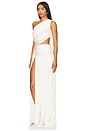 view 4 of 5 Jafari Sierra Sleeveless Gown in White