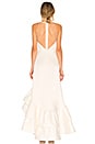 view 3 of 3 Paros Gown in White