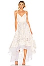 view 1 of 4 Alexia Gown in White & Gold