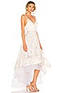 view 2 of 4 Alexia Gown in White & Gold