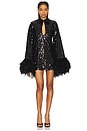 view 1 of 4 Farah Sequin Mini Dress in Black