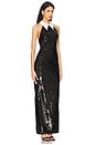 view 2 of 4 Wednesday Sequin Gown in Black