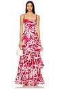view 2 of 5 Sylvie Armonia Maxi Dress in Red Multi