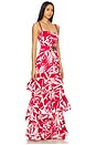 view 3 of 5 Sylvie Armonia Maxi Dress in Red Multi