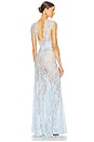 view 3 of 4 Naia Lace Gown in Powder Blue