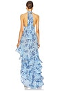 view 4 of 4 Bronte Poppy Maxi Dress in Blue Multi