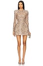 view 1 of 4 Venetian Mini Dress in Silver