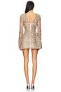 view 3 of 4 Venetian Mini Dress in Silver