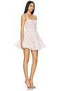 view 2 of 4 Midnight Bridal Sequin Mini Dress in White