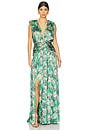 view 4 of 4 Romi Havanna Gown in Green Multi