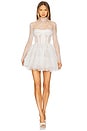 view 1 of 4 Maraya Arabella Lace Mini Dress in White