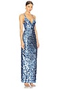 view 2 of 4 Allegra Sequin Maxi Dress in Ocean Blue