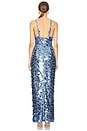 view 3 of 4 Allegra Sequin Maxi Dress in Ocean Blue