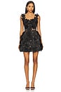 view 1 of 4 Rosalie Noir Mini Dress in Black