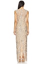 view 3 of 4 Violet Maxi Dress in Silver