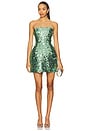 view 1 of 5 Maraya Sequin Mini Dress in Teal