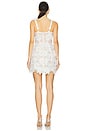 view 3 of 4 Rosalie Mini Dress in White