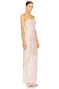 view 2 of 4 Dahlia Strapless Maxi Dress in Blush Multi