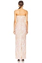 view 3 of 4 Dahlia Strapless Maxi Dress in Blush Multi