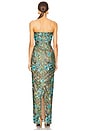 view 3 of 4 Dahlia Maxi Dress in Teal Multi