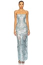 view 1 of 4 Giselle Maxi Dress in Powder Blue